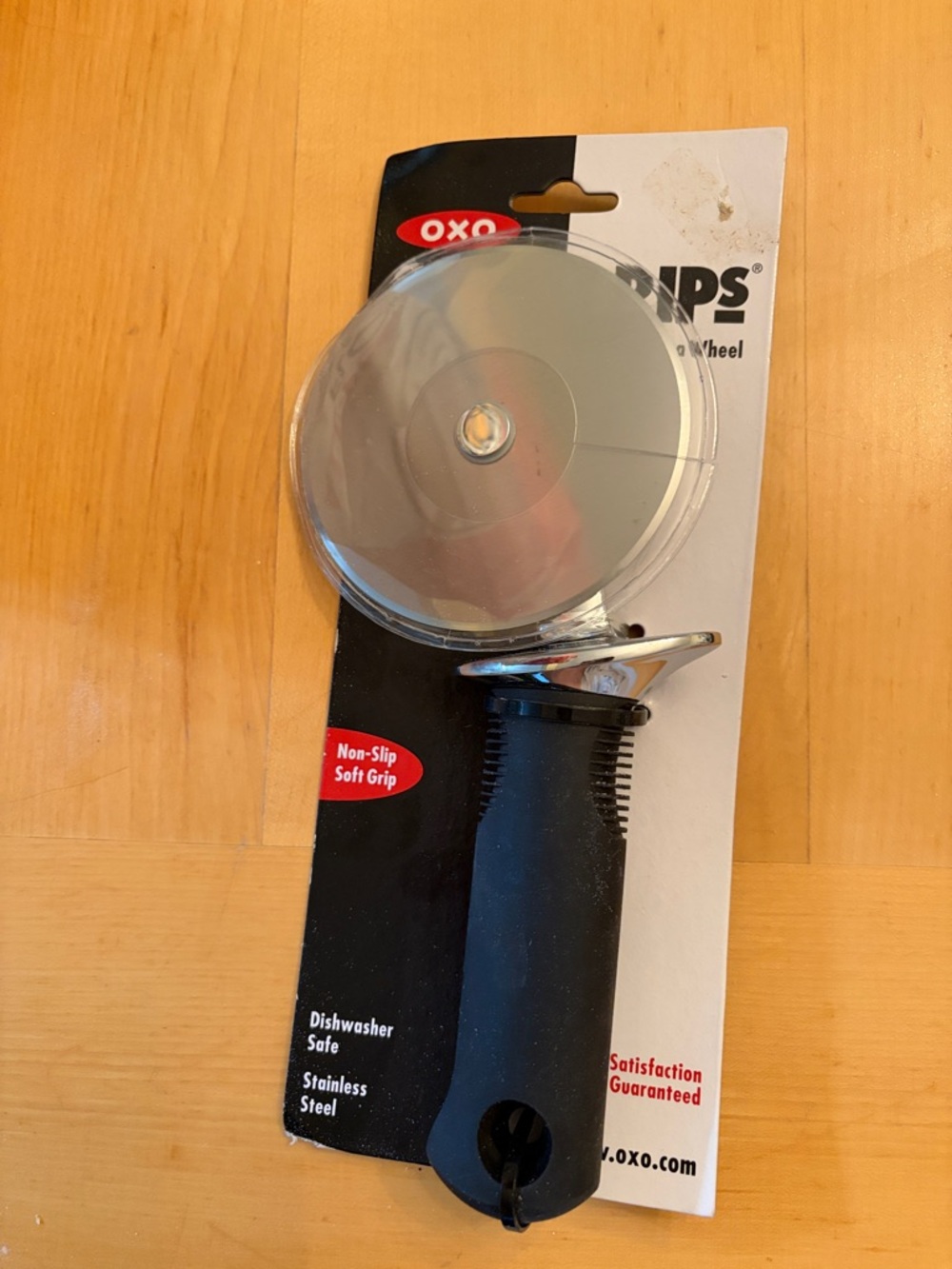 OXO Black and Silver Pizza Cutter Wheel
